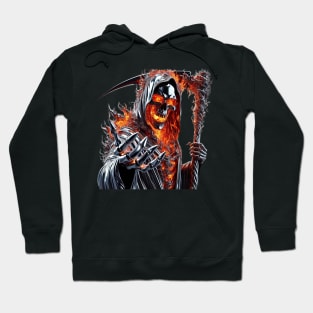 Flaming Reaper Hoodie